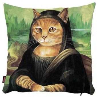 Kedili Yastık Kılıfı-128